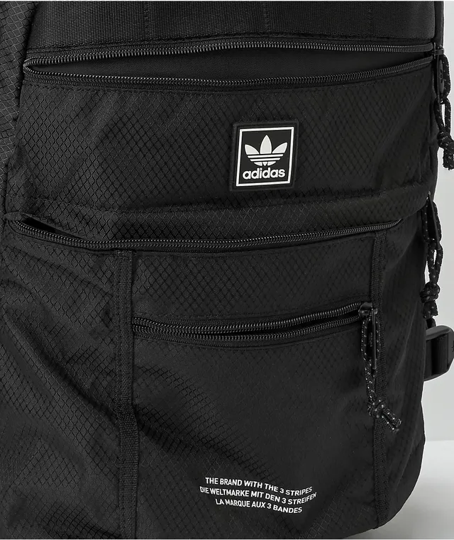 Adidas originals national backpack black outlet