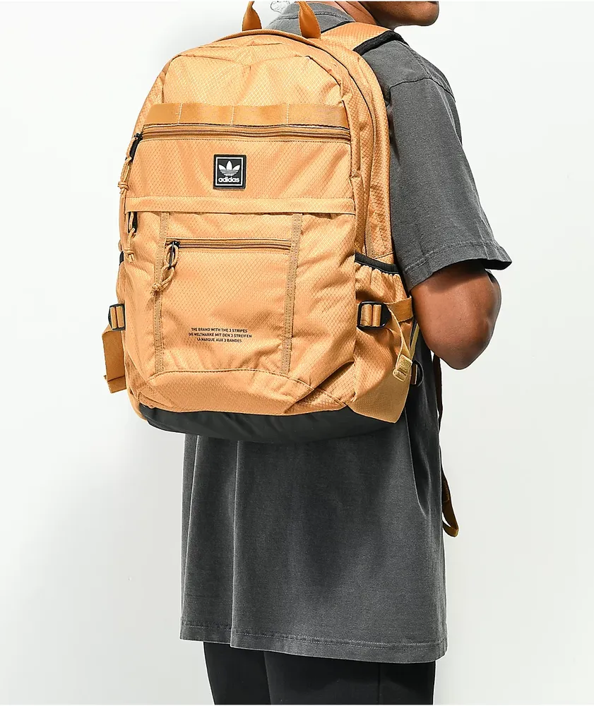 Adidas on sale tan backpack