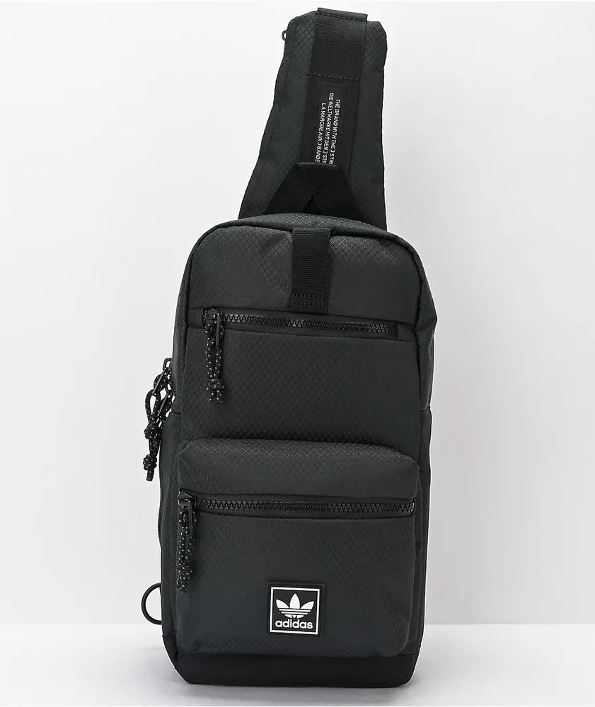 Adidas Originals Utility Sling 2.0 Black Crossbody Bag | Pueblo Mall