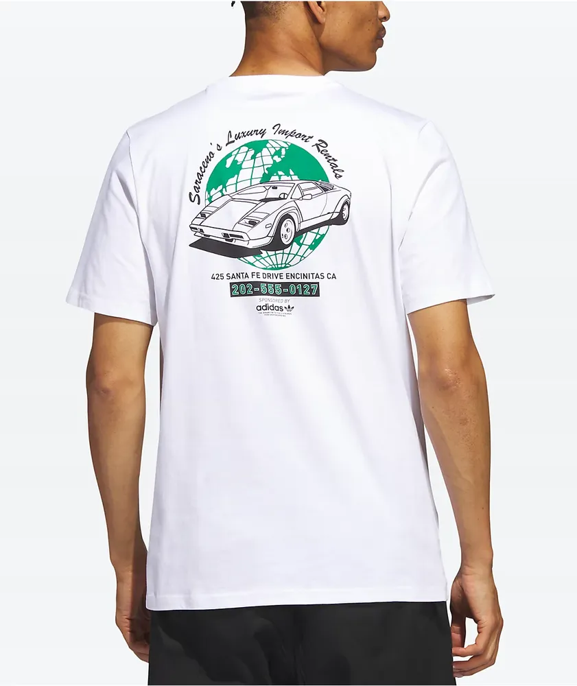 Adidas Originals Zach s Business White T Shirt Willowbrook