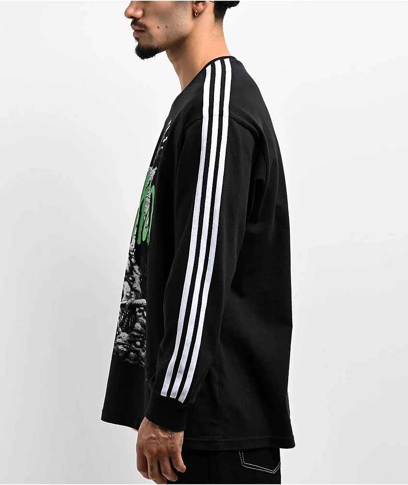 Adidas Originals x Korn Black Long Sleeve T-Shirt | Mall of