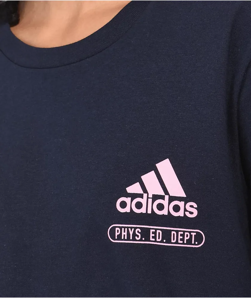 Adidas Physical Ed. Dept. Black T Shirt Mall of America