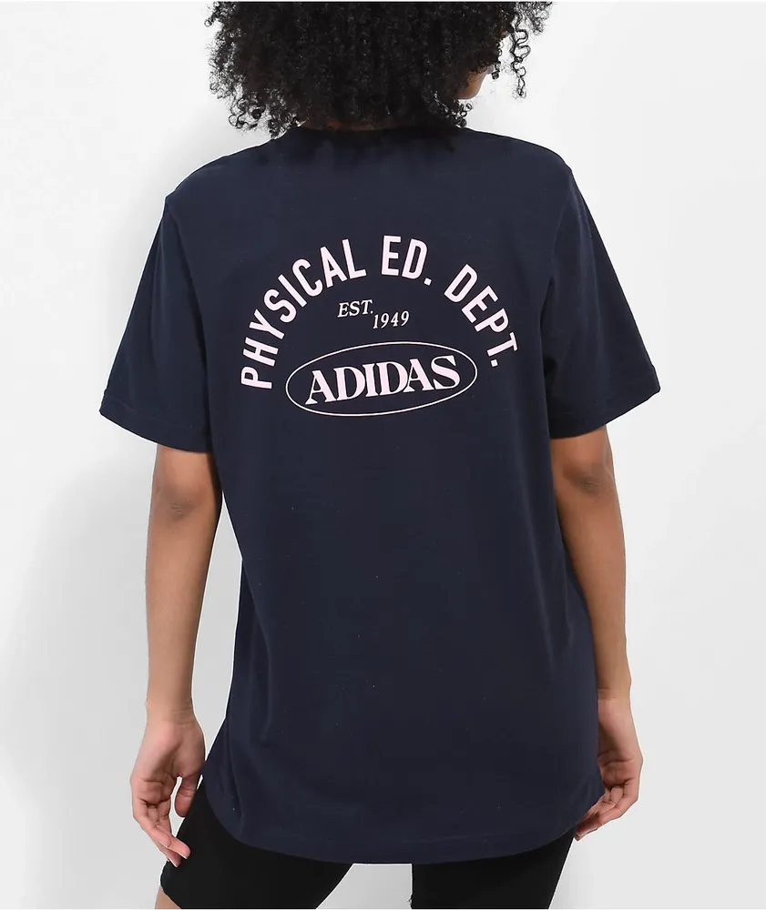 Adidas Physical Ed. Dept. Black T Shirt Pueblo Mall