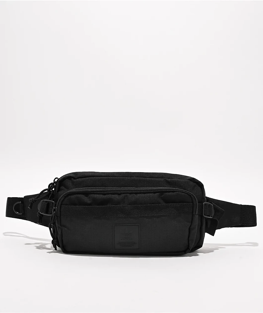 Adidas black rectangular messenger bag hot sale