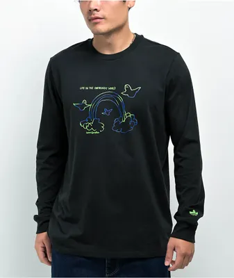 Adidas Originals x Korn Black Long Sleeve T-Shirt | MainPlace Mall