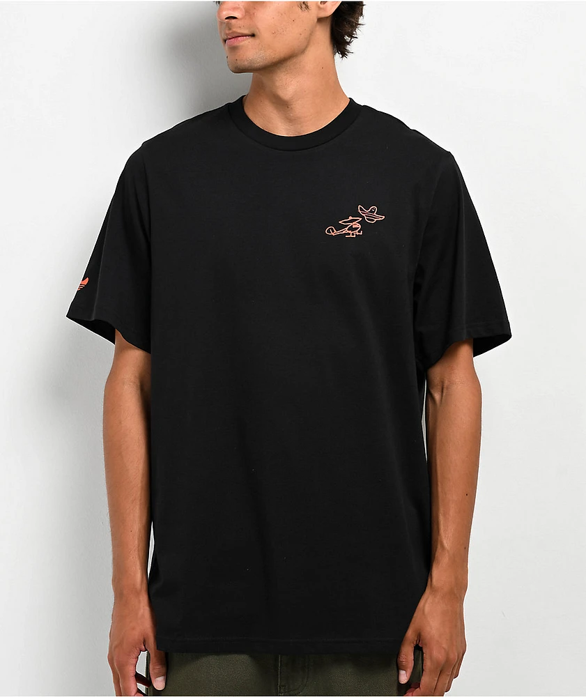 Adidas Shmoofoil Big Bad City Black T-Shirt | Connecticut Post Mall