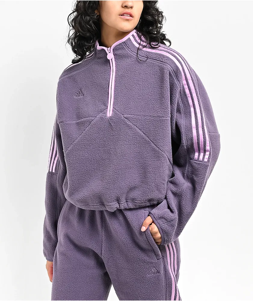 Adidas women's tiro tape crewneck sweatshirt sales