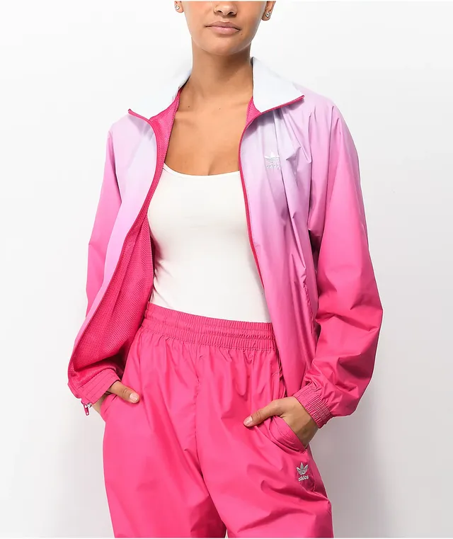Adidas Off White Crochet Track Jacket | Liberty Center