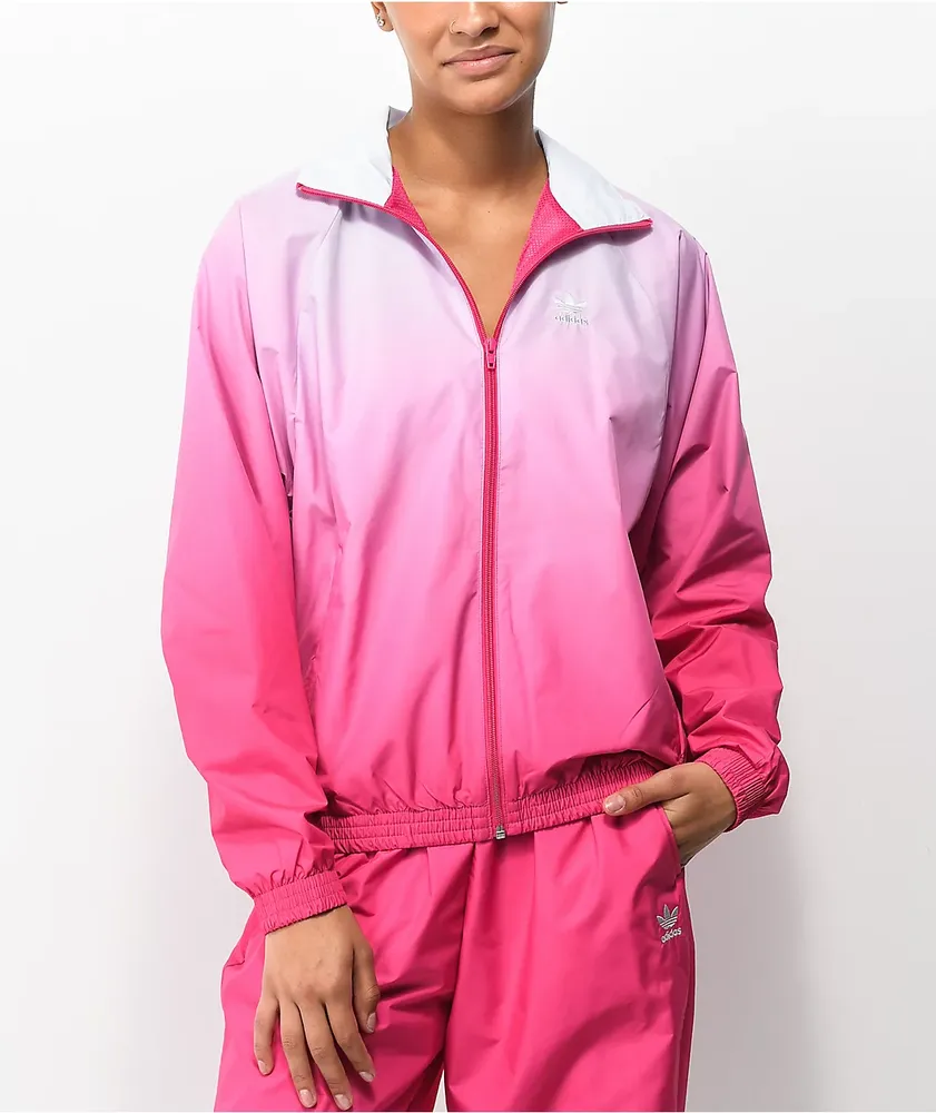 Adidas Tracktop Magenta Track Jacket | Mission Valley
