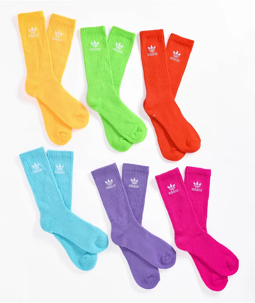 Adidas rainbow deals socks