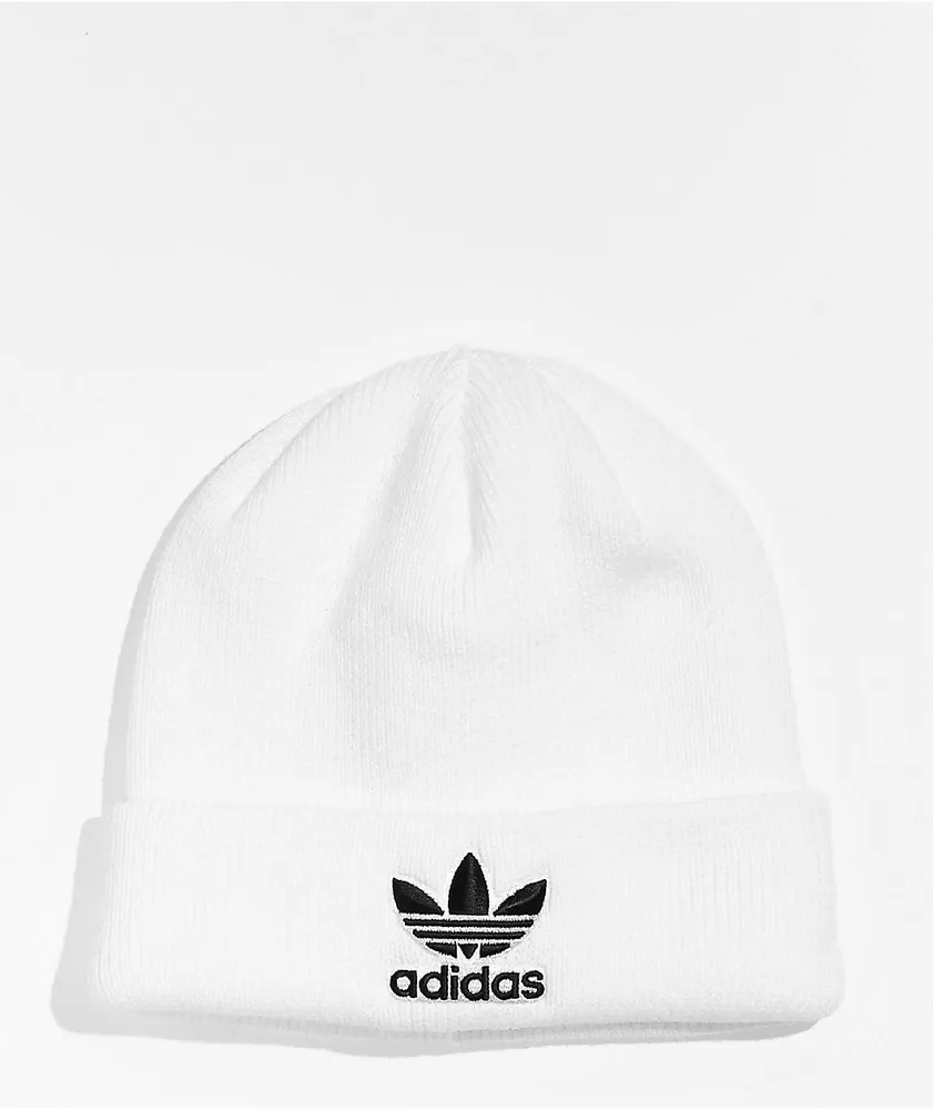 Adidas trefoil beanie grey new arrivals