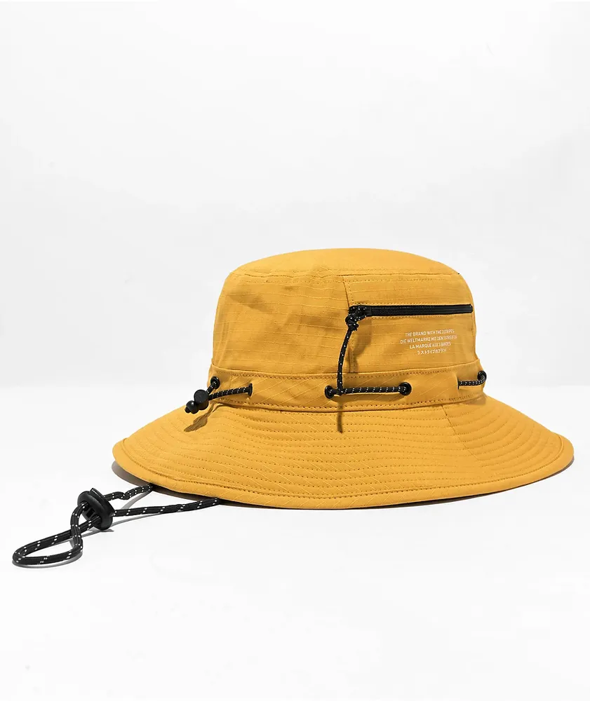 [OPEN YY] / ☆ 25SS FOLDABLE UTILITY BUCKET HAT / YELLOW FOLDABLE UTILITY BUCKET HAT, YELLOW