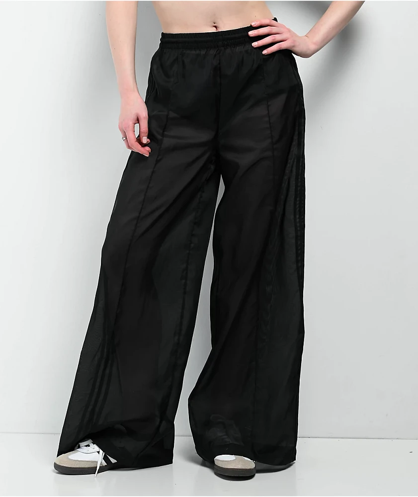 Adidas adicolor Sheer Black Track Pants | Liberty Center