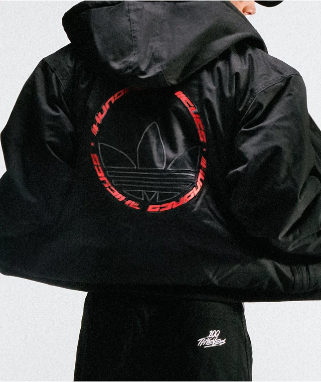 Adidas x Tyshawn Jones Velour Black & Blue Bird Jacket
