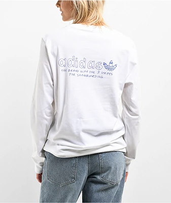 Adidas x 100 Thieves Black, White & Red Long Sleeve T-Shirt