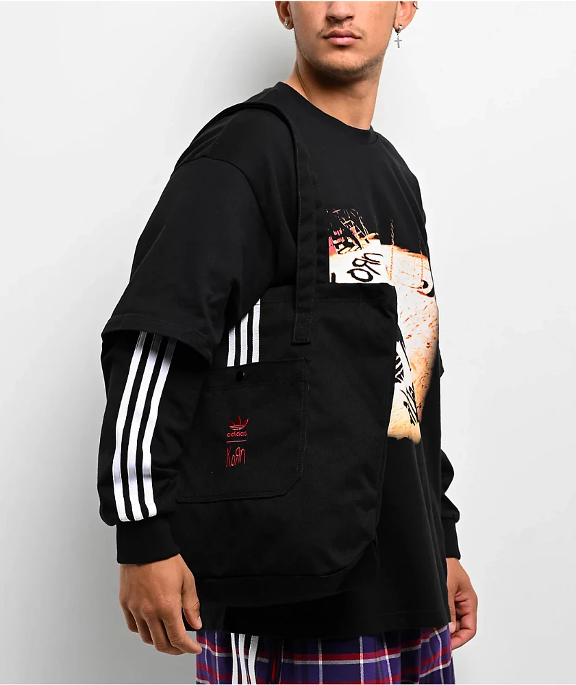 Adidas x Korn Black Tote Bag | MainPlace Mall
