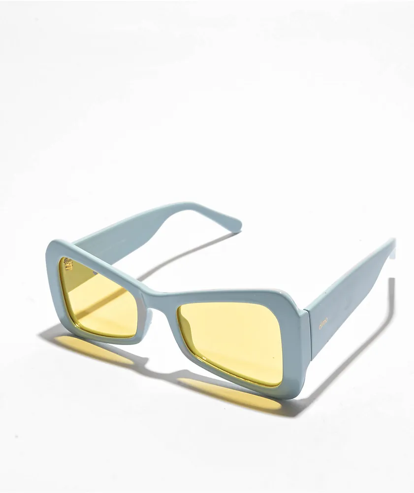 Dime. x Kali Uchis Blue & Yellow Polarized Sunglasses Hamilton Place