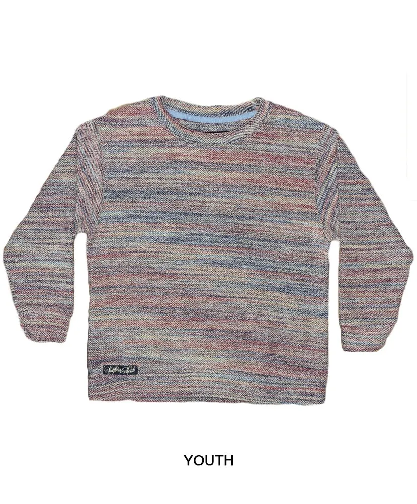 Southern marsh sunday deals morning sweater rainbow