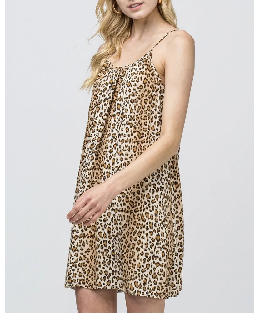 Entro leopard outlet dress