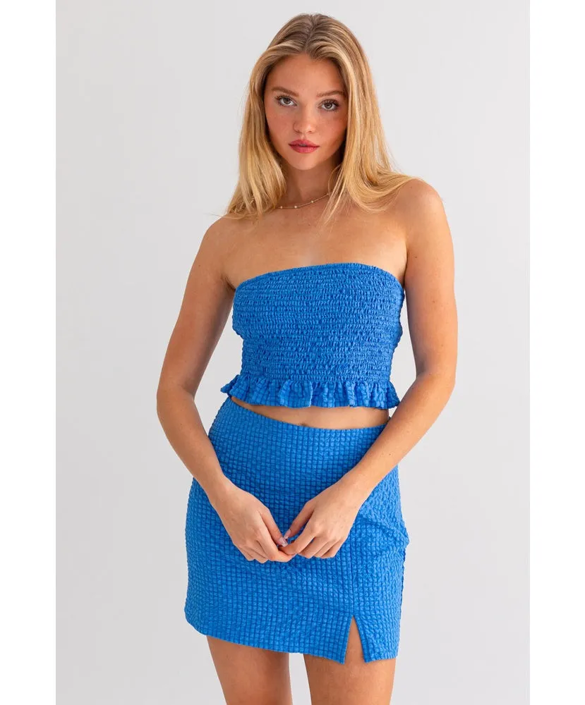 Smocked tube top new arrivals