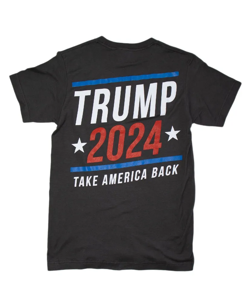 Trump Take America Back Trump 2024 Tee Bridge Street Town Centre