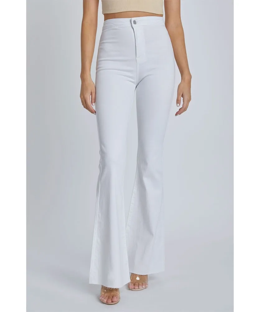 Cello Jeans Clair High Rise Crop Flare Jeans CoolSprings Galleria