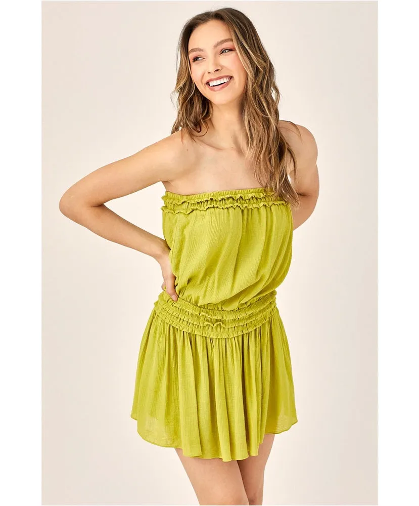 Mustard Seed Hayes Strapless Dress CoolSprings Galleria
