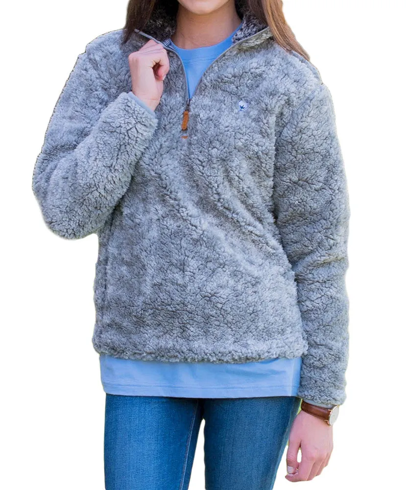 Southern Shirt Co Heathered Sherpa 1 4 Zip CoolSprings Galleria