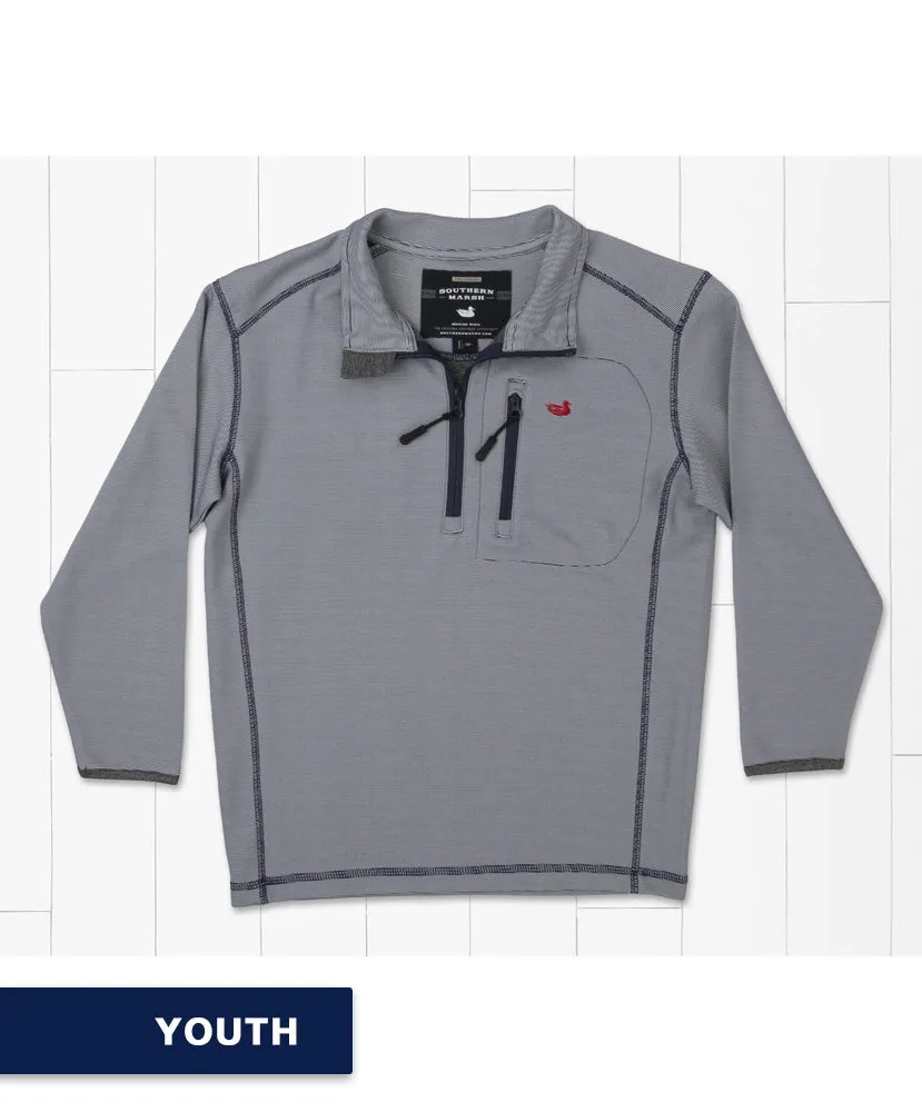 Southern Marsh Youth Endzone Stripe Performance Pullover