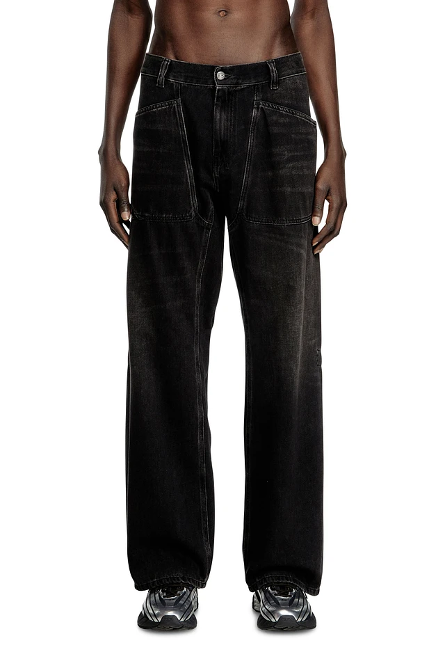 Shop Diesel Relaxed Jeans 2001 D-Macro 007Z1 at Beverly Center in