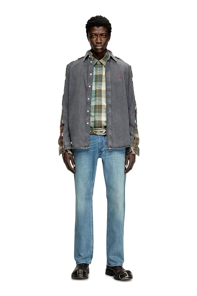 Shop Diesel Regular Jeans 1985 Larkee 09L51 at Beverly Center in