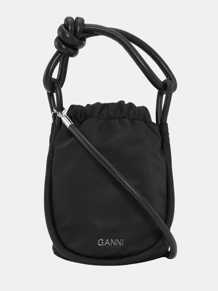 GANNI Knot Small Bucket Bag | Bethesda Row