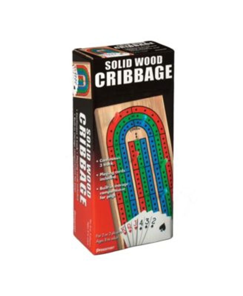 MasterPieces Puzzles Pressman Toys Wooden Cribbage Game Mall of