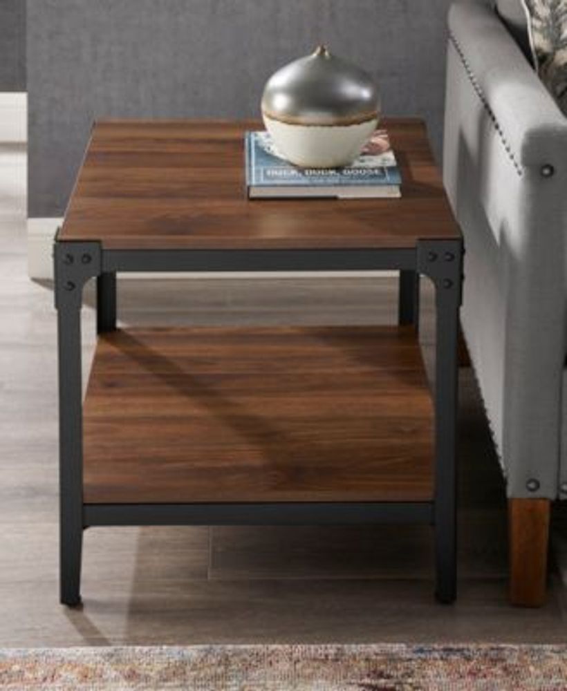 Walker Edison Rustic Wood End Side Table, Set Of 2 | Mall of America®