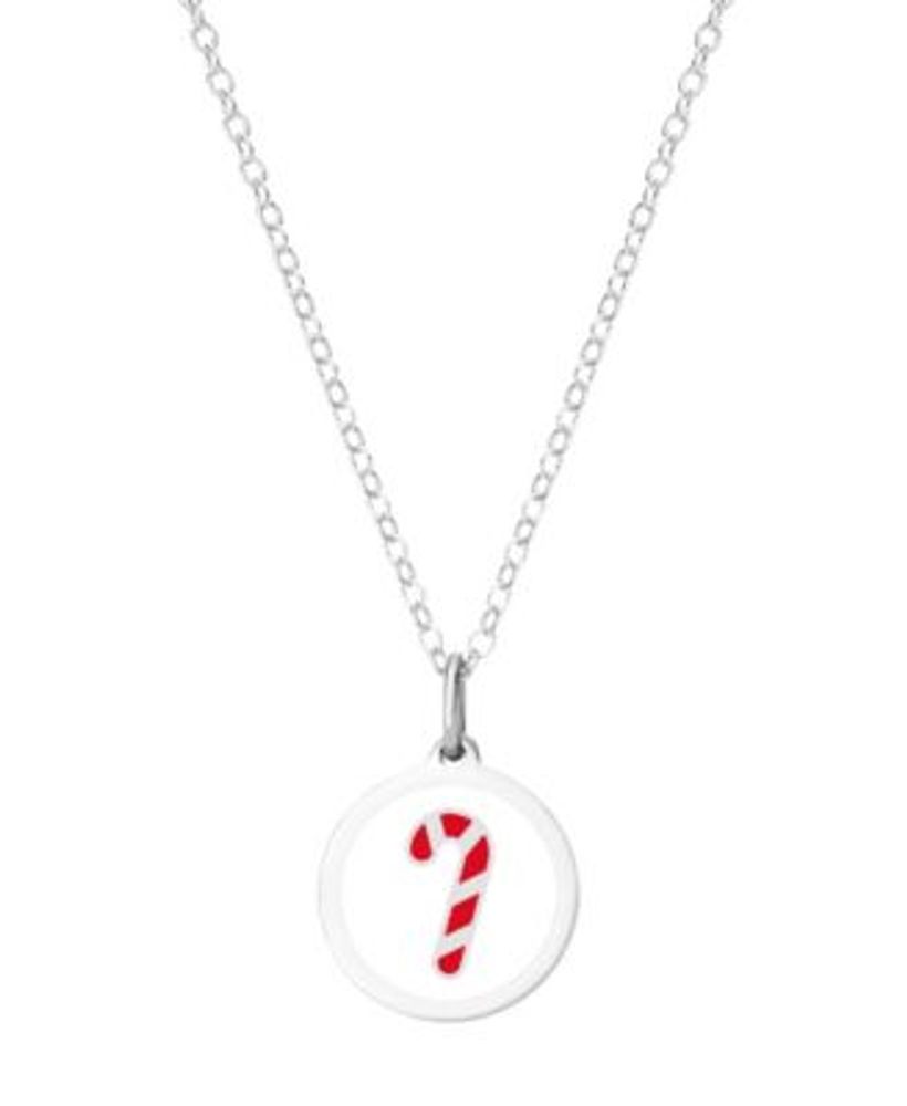 Auburn Jewelry Candy Cane Necklace in Sterling Silver Mall of America®