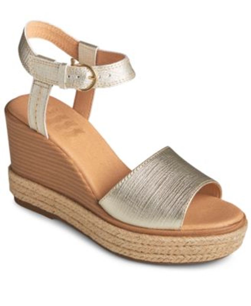Sperry Women s Fairwater PLUSHWAVE Wedge Sandals Hawthorn Mall