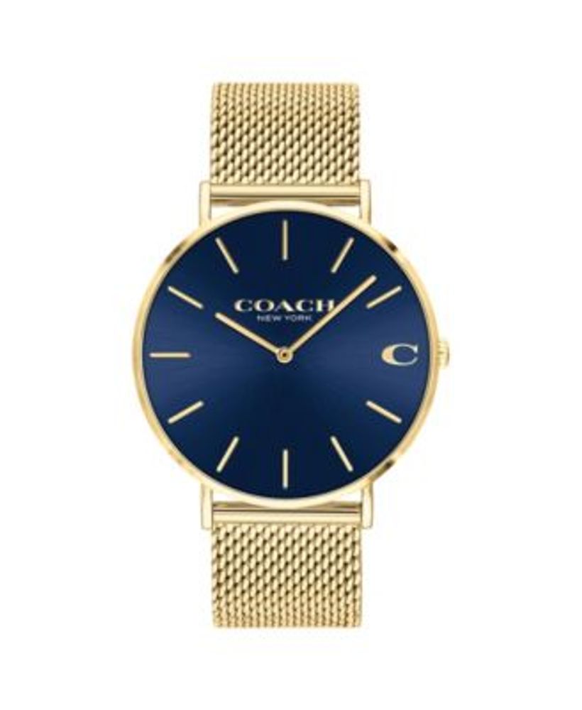 Coach mens watches macy's sales