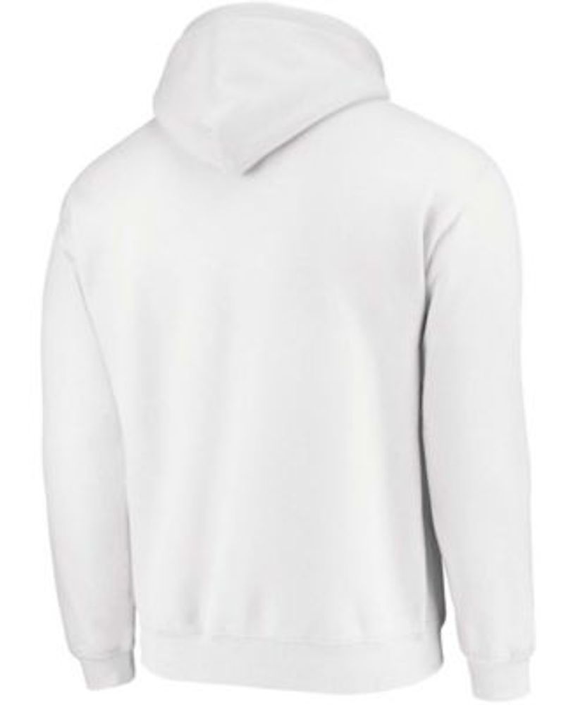 Fanatics Men s White Stanford Cardinal Campus Logo Pullover Hoodie
