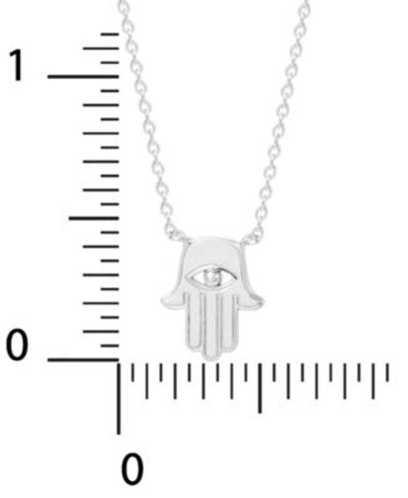 Macy's best sale hamsa necklace