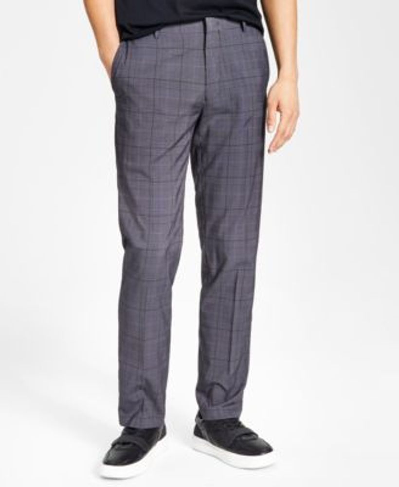 INC International Concepts Men's Slim Paisley Pants, Created for Macy's