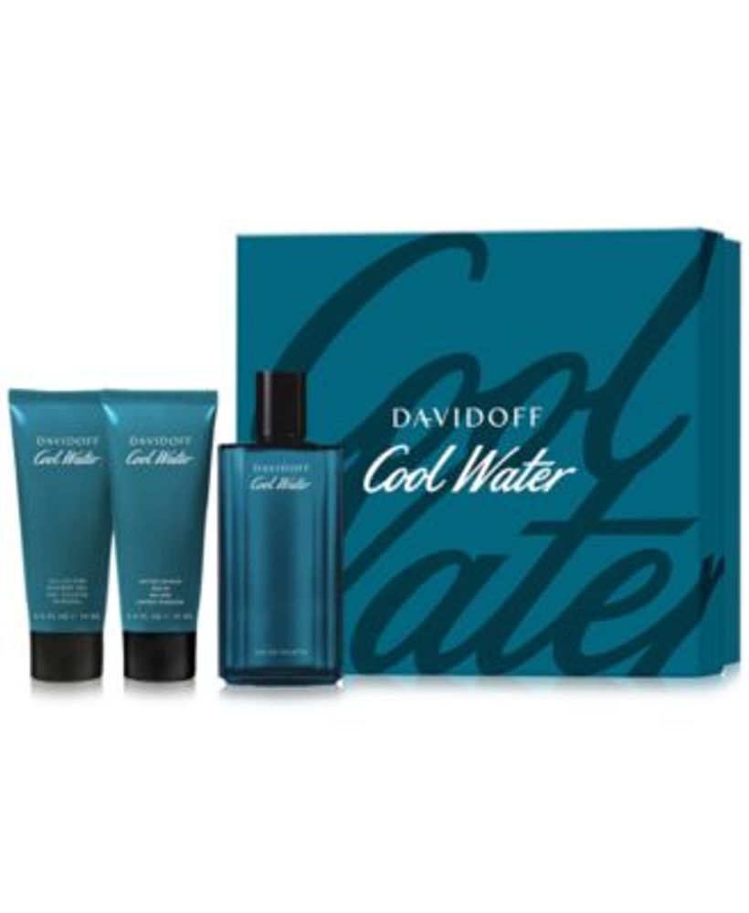Davidoff Men s 3 Pc. Cool Water Eau de Toilette Gift Set Mall of