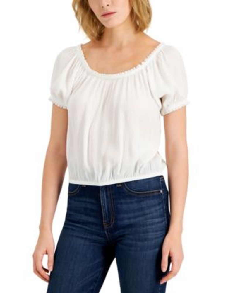 Juniors peasant shop tops