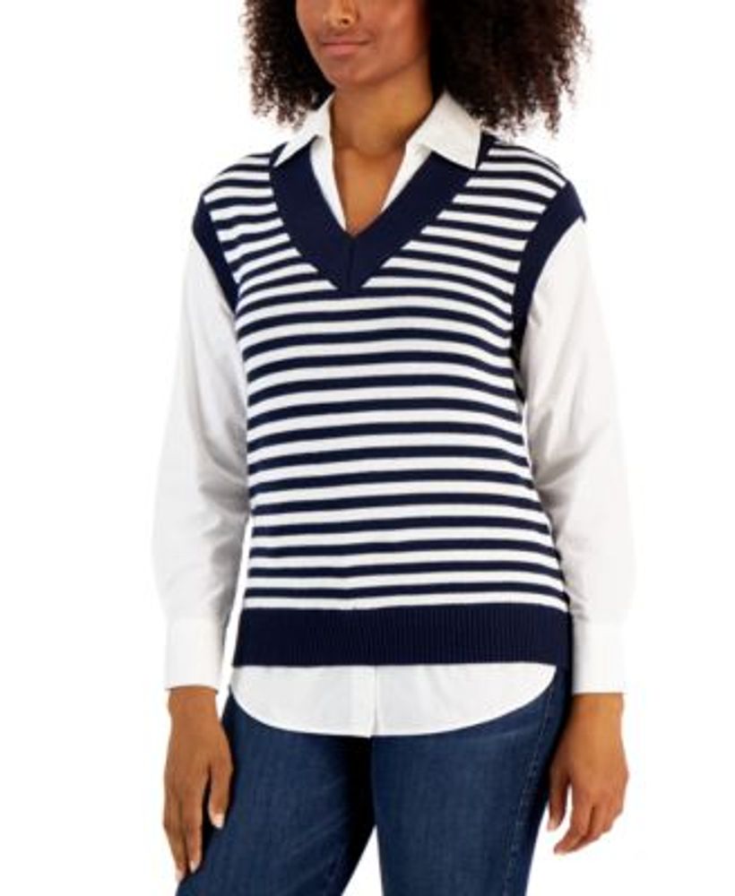 Macys sweater hotsell vest womens