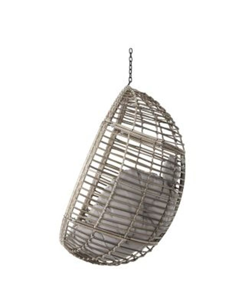 Noble House Layla Indoor and Outdoor Hanging Basket Chair Mall of