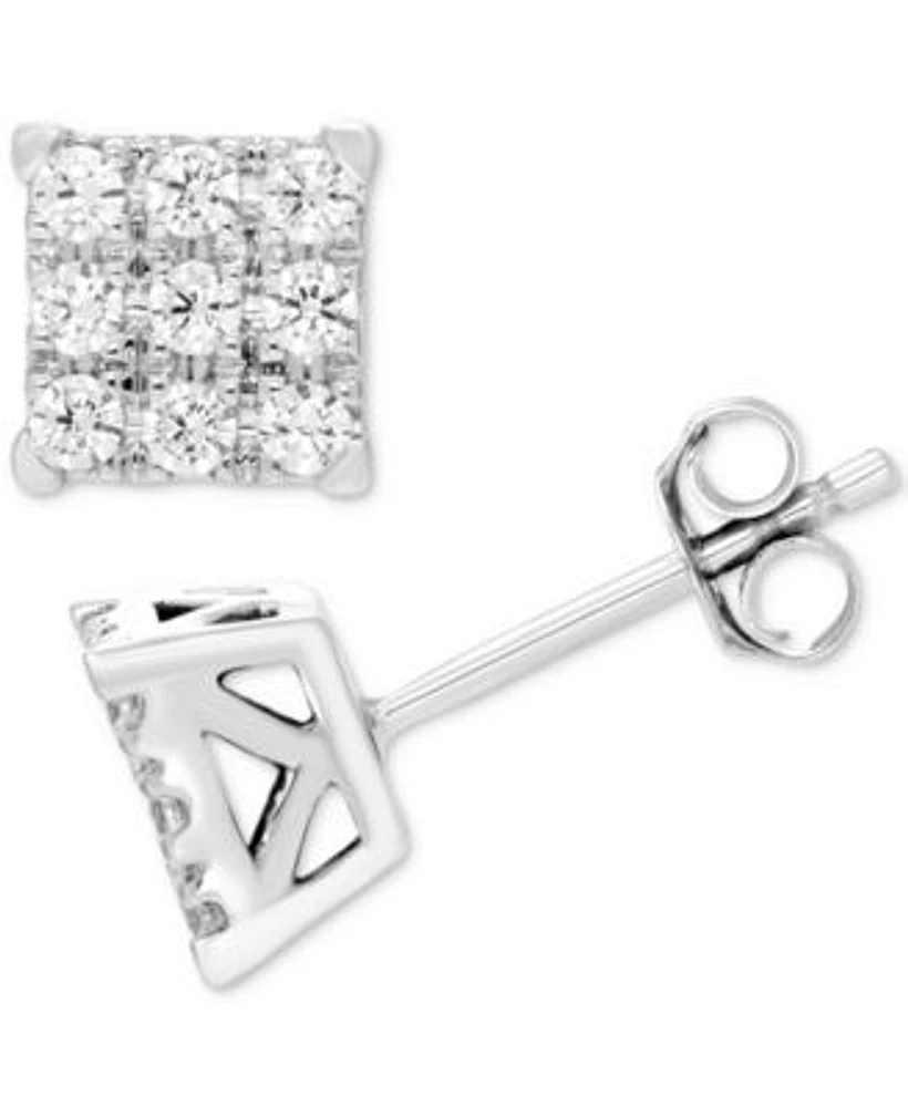 Macy s Cluster Diamond Earrings 2024 www.upgrademag