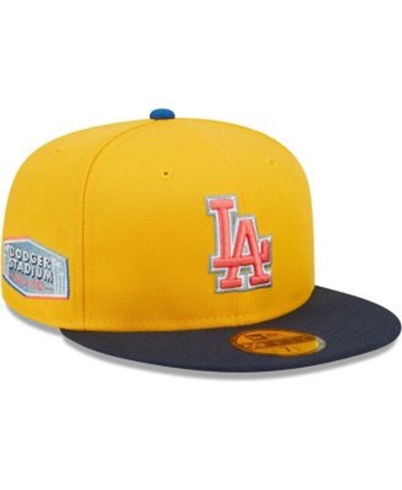 New Era Men's Gold and Azure Los Angeles Dodgers Dodger Stadium