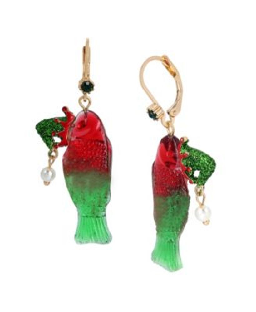 Betsey johnson earrings macys store