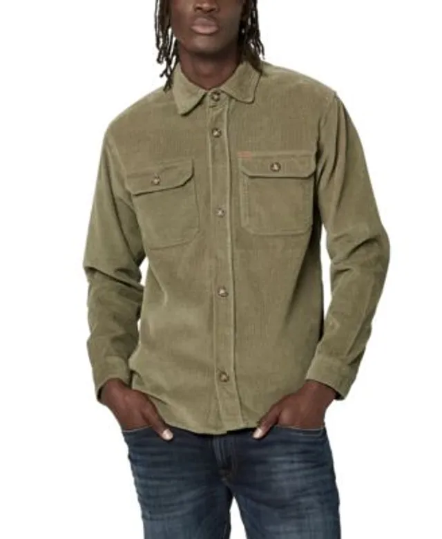 Hope & Henry Men's Organic Cotton Long Sleeve Corduroy Button Down