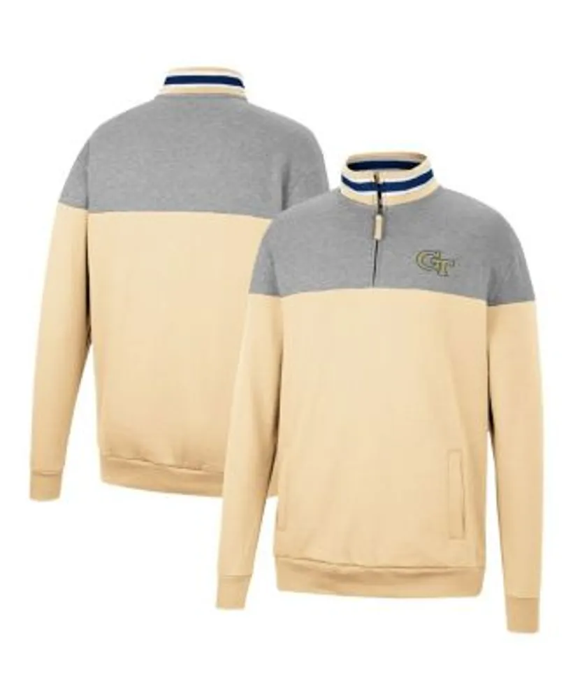 Colosseum Men's Heathered Gray and Gold Georgia Tech Yellow