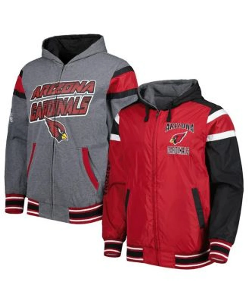 G-III Sports by Carl Banks Men's Cardinal, Gray Arizona Cardinals